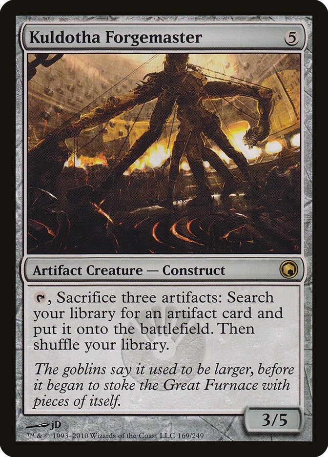 Image for Kuldotha Forgemaster (169) [Scars of Mirrodin] - Magic: The Gathering