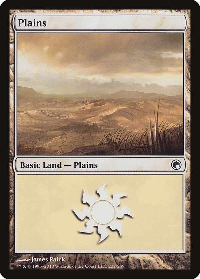 Image for Plains (232) (232) [Scars of Mirrodin] - Magic: The Gathering