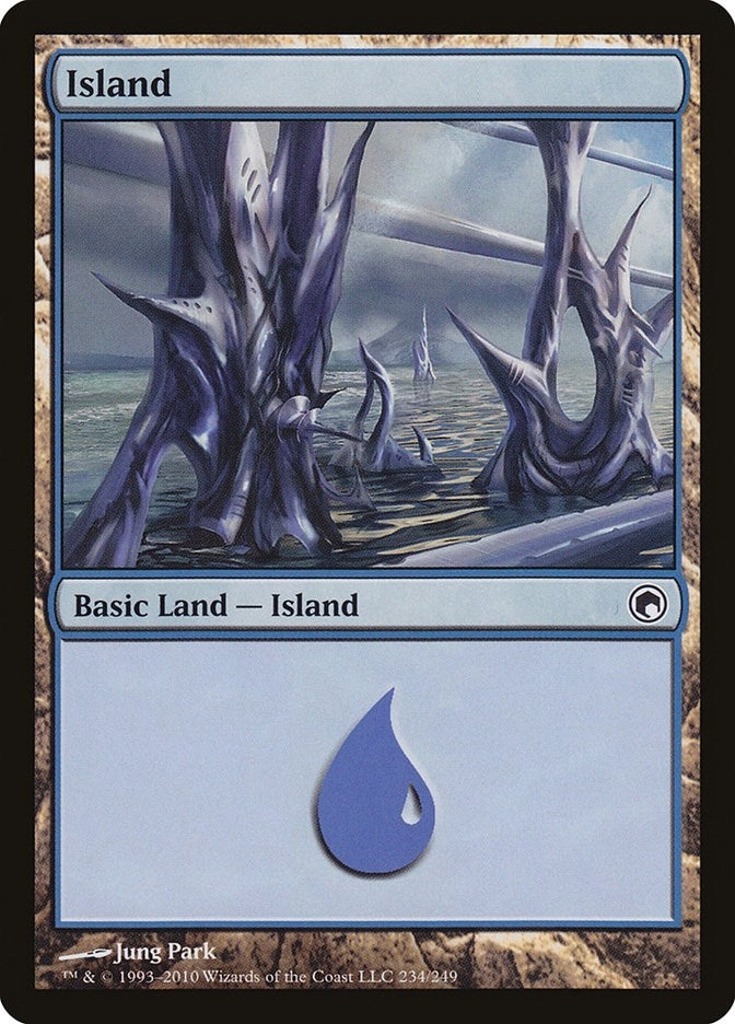 Image for Island (234) (234) [Scars of Mirrodin] - Magic: The Gathering