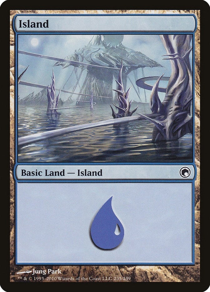 Image for Island (235) (235) [Scars of Mirrodin] - Magic: The Gathering