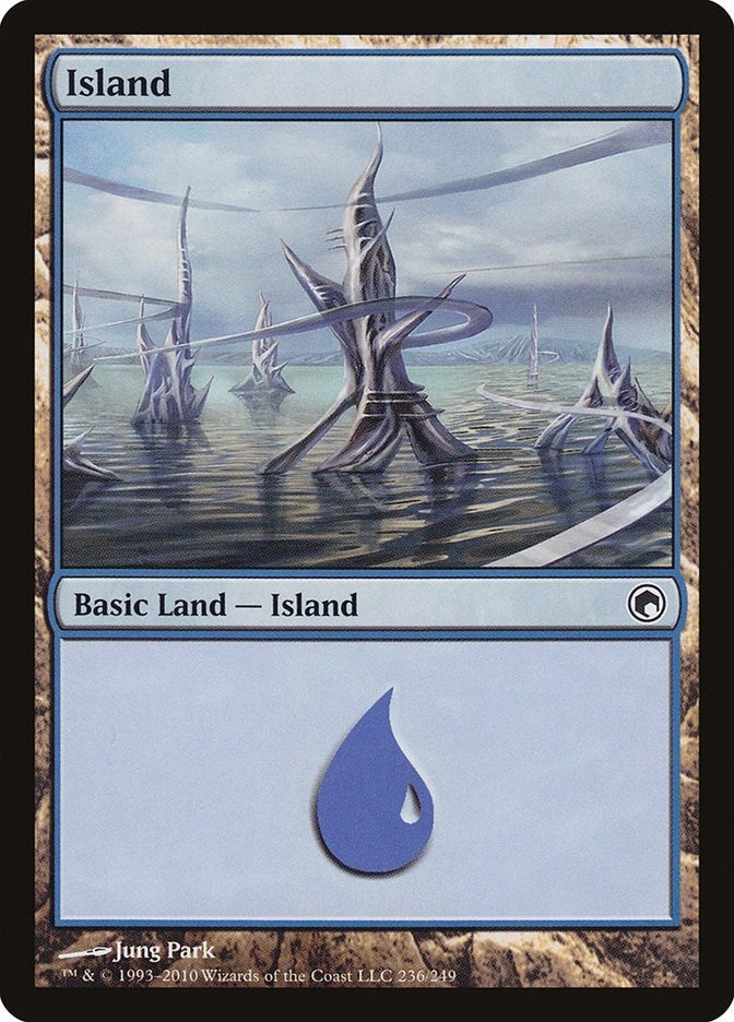 Image for Island (236) (236) [Scars of Mirrodin] - Magic: The Gathering