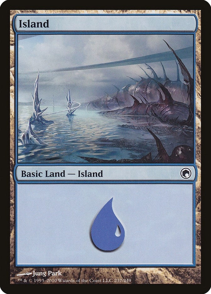 Image for Island (237) (237) [Scars of Mirrodin] - Magic: The Gathering