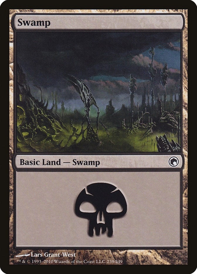 Image for Swamp (239) (239) [Scars of Mirrodin] - Magic: The Gathering