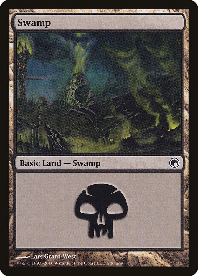 Image for Swamp (240) (240) [Scars of Mirrodin] - Magic: The Gathering