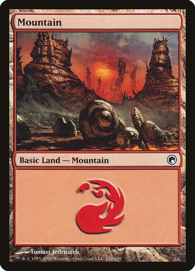 Image for Mountain (242) (242) [Scars of Mirrodin] - Magic: The Gathering