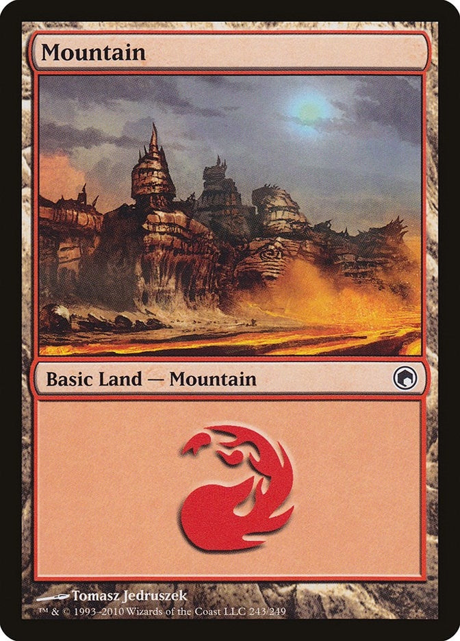 Image for Mountain (243) (243) [Scars of Mirrodin] - Magic: The Gathering