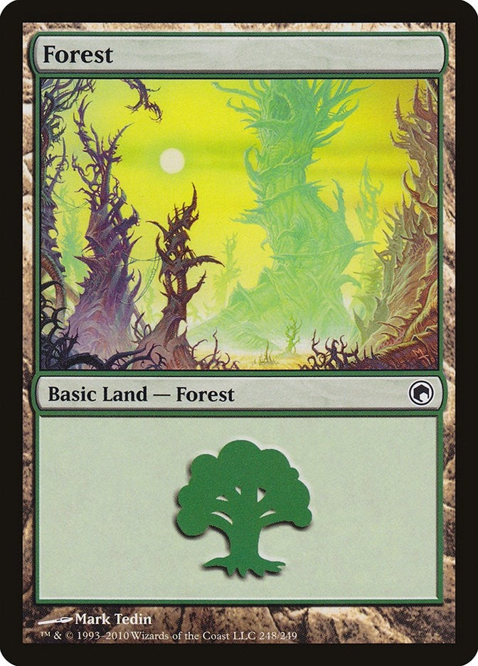 Image for Forest (248) (248) [Scars of Mirrodin] - Magic: The Gathering
