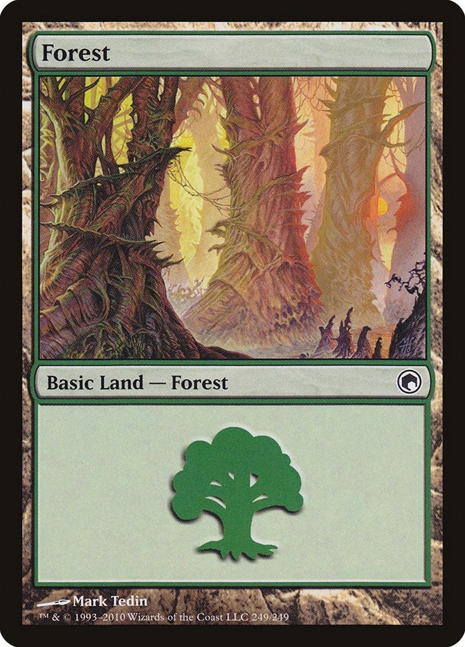 Image for Forest (249) (249) [Scars of Mirrodin] - Magic: The Gathering