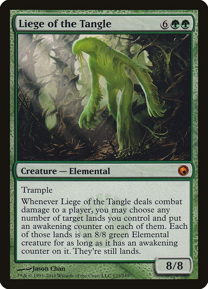 Image for Liege of the Tangle (123) [Scars of Mirrodin] - Magic: The Gathering