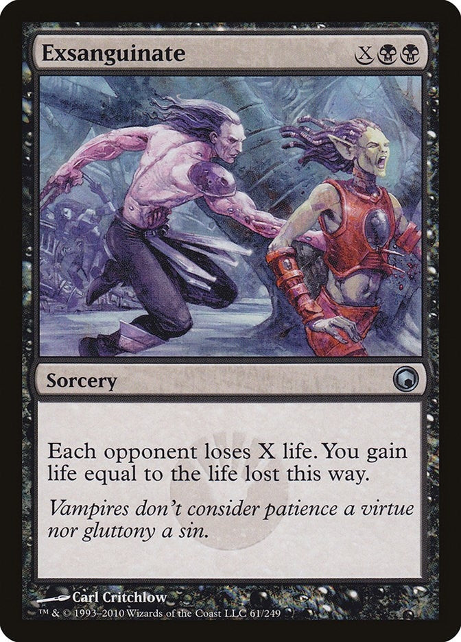Image for Exsanguinate (61) [Scars of Mirrodin] - Magic: The Gathering