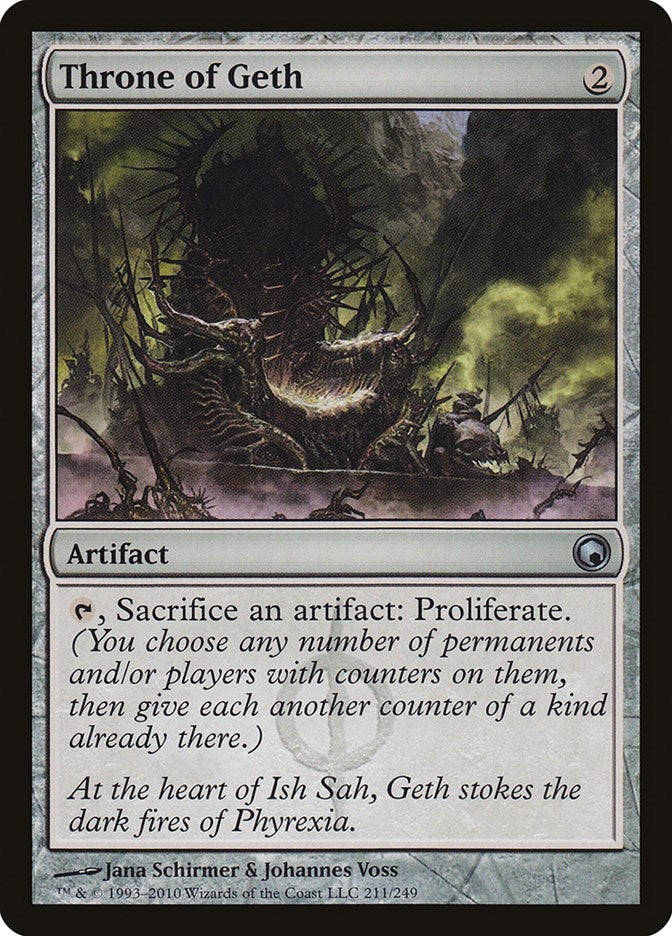 Image for Throne of Geth (211) [Scars of Mirrodin] - Magic: The Gathering