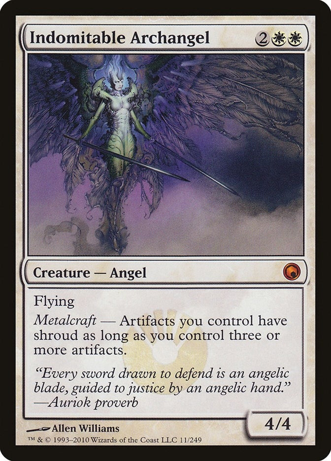 Image for Indomitable Archangel (11) [Scars of Mirrodin] - Magic: The Gathering