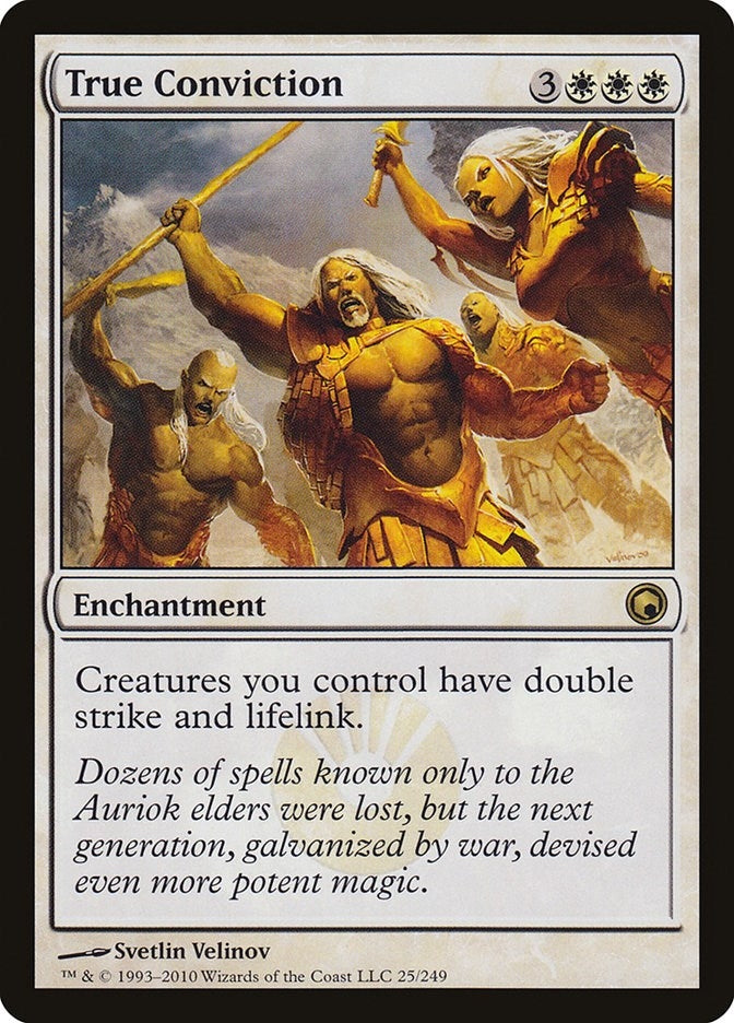 Image for True Conviction (25) [Scars of Mirrodin] - Magic: The Gathering