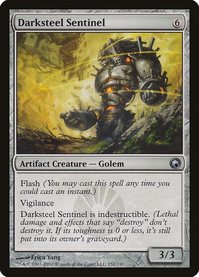 Image for Darksteel Sentinel (152) [Scars of Mirrodin] - Magic: The Gathering