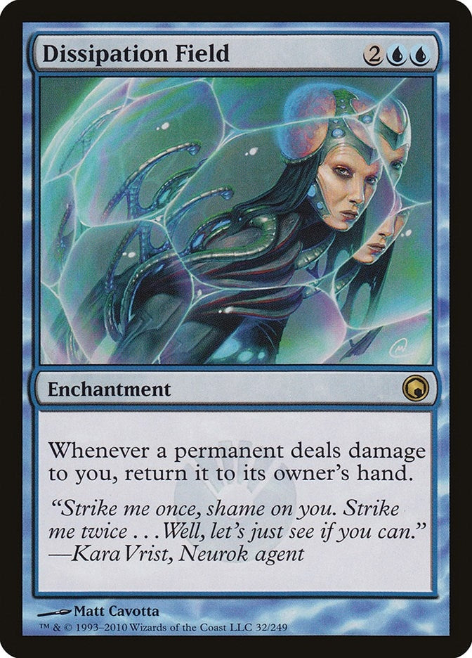 Image for Dissipation Field (32) [Scars of Mirrodin] - Magic: The Gathering