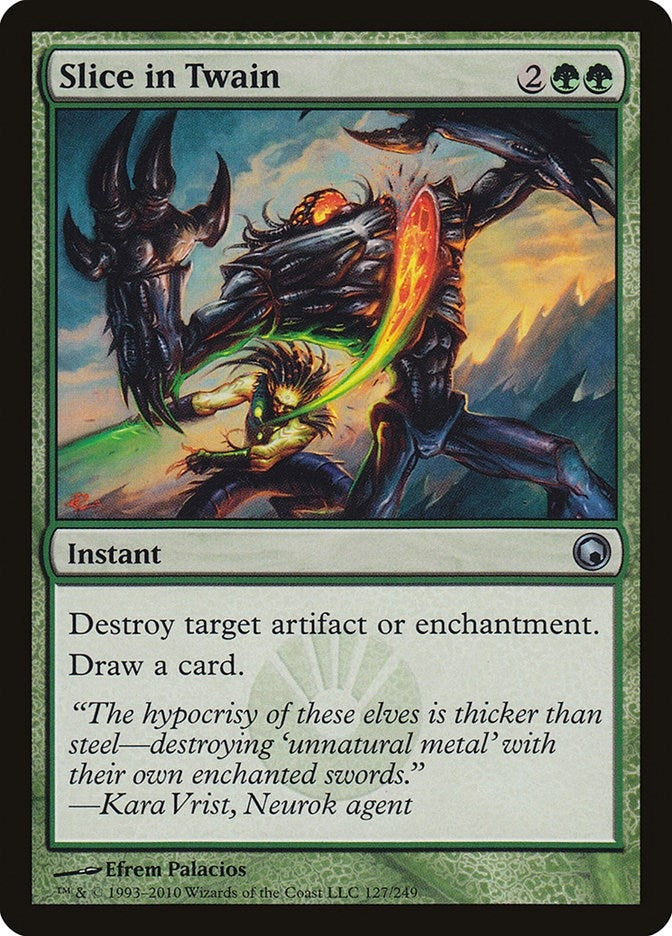 Image for Slice in Twain (127) [Scars of Mirrodin] - Magic: The Gathering