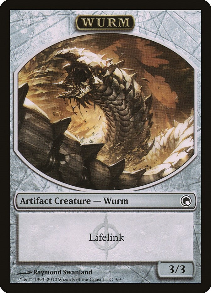 Image for Wurm Token (9) (9) [Scars of Mirrodin] - Magic: The Gathering