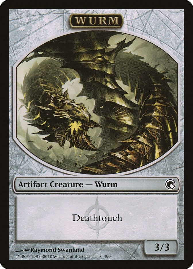 Image for Wurm Token (8) (8) [Scars of Mirrodin] - Magic: The Gathering