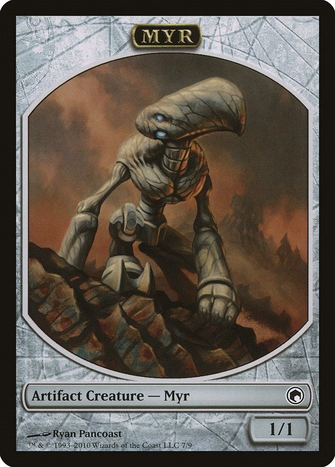 Image for Myr Token (7) [Scars of Mirrodin] - Magic: The Gathering
