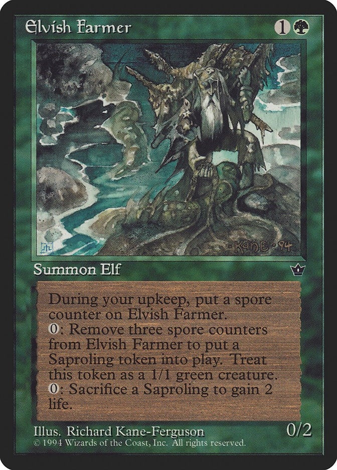 Image for Elvish Farmer [Fallen Empires] - Magic: The Gathering