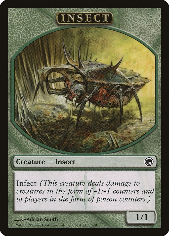 Image for Insect Token (4) [Scars of Mirrodin] - Magic: The Gathering