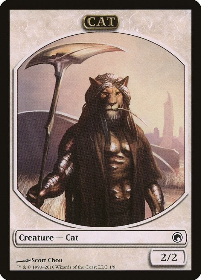 Image for Cat Token (1) [Scars of Mirrodin] - Magic: The Gathering