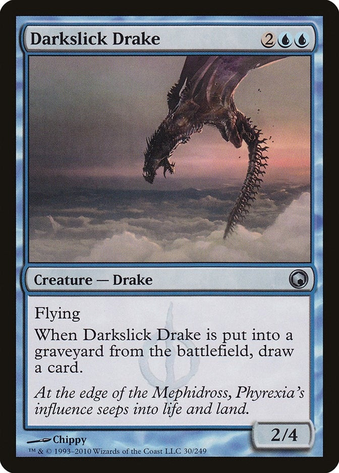 Image for Darkslick Drake (30) [Scars of Mirrodin] - Magic: The Gathering