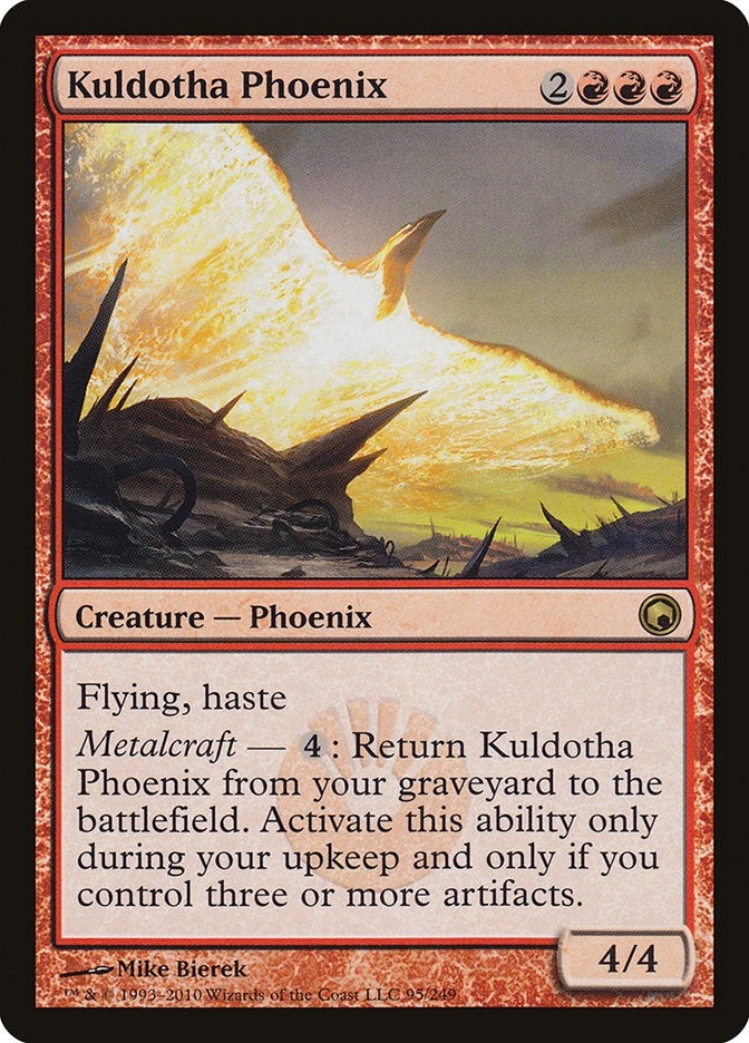 Image for Kuldotha Phoenix (95) [Scars of Mirrodin] - Magic: The Gathering