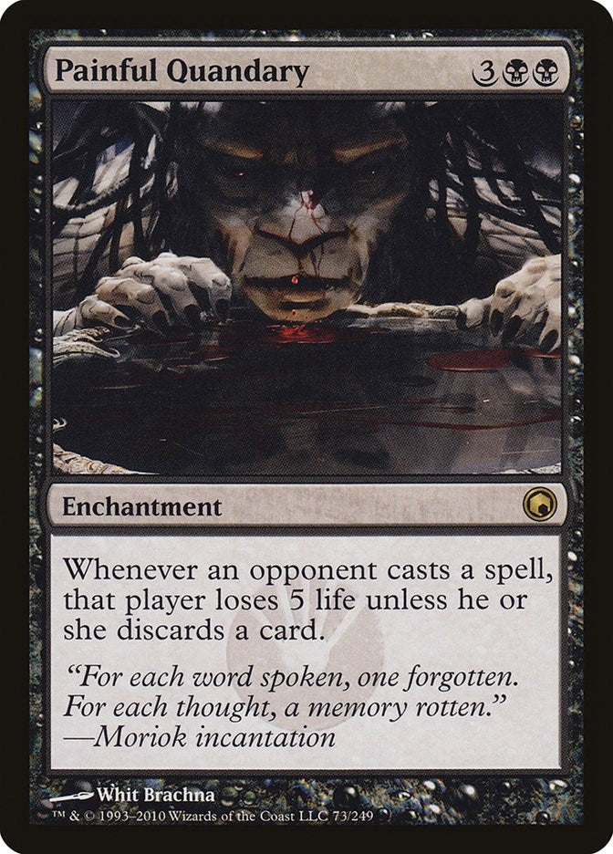 Image for Painful Quandary (73) [Scars of Mirrodin] - Magic: The Gathering