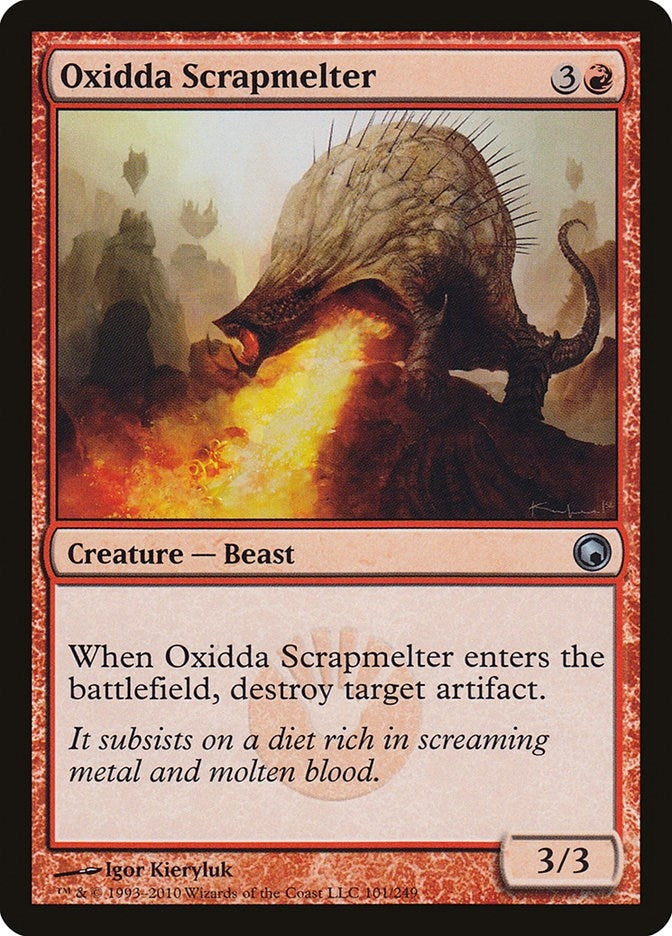 Image for Oxidda Scrapmelter (101) [Scars of Mirrodin] - Magic: The Gathering