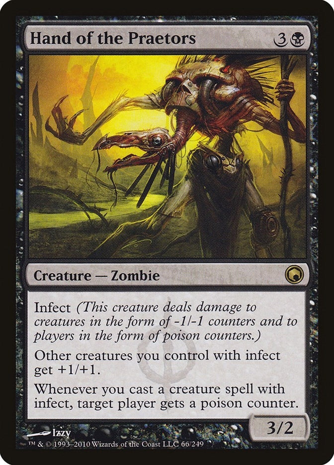 Image for Hand of the Praetors (66) [Scars of Mirrodin] - Magic: The Gathering