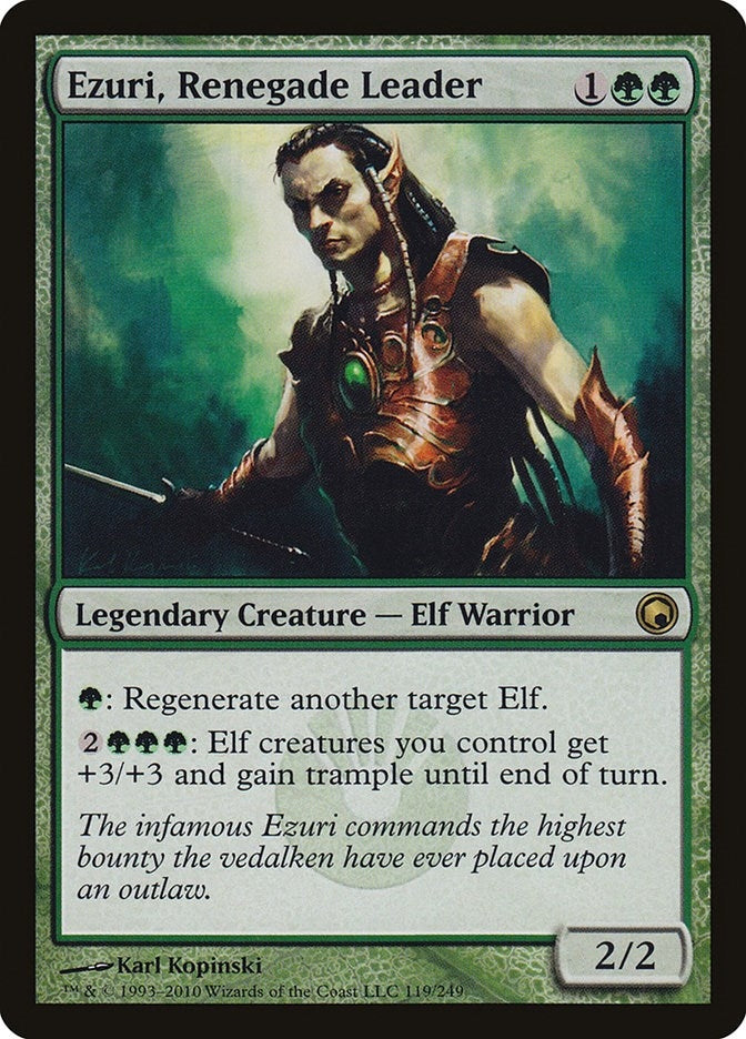 Image for Ezuri, Renegade Leader (119) [Scars of Mirrodin] - Magic: The Gathering