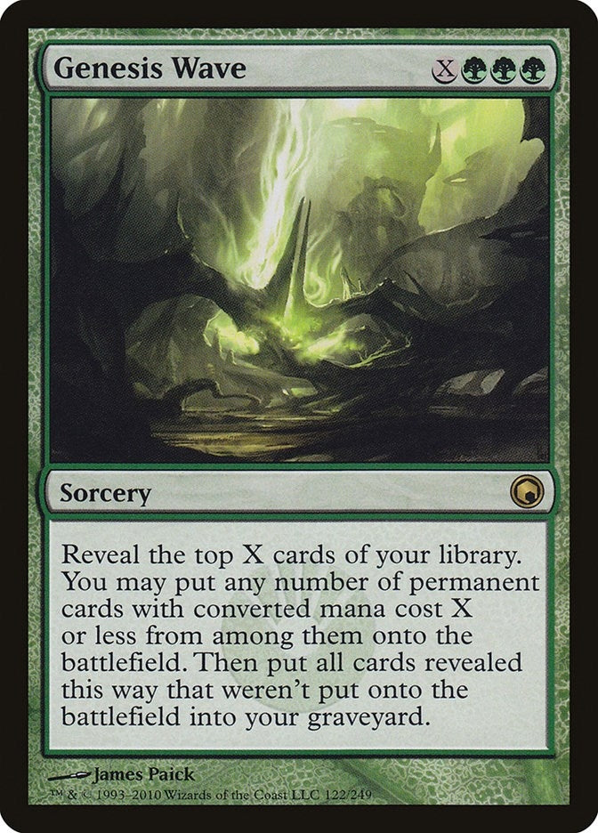 Image for Genesis Wave (122) [Scars of Mirrodin] - Magic: The Gathering