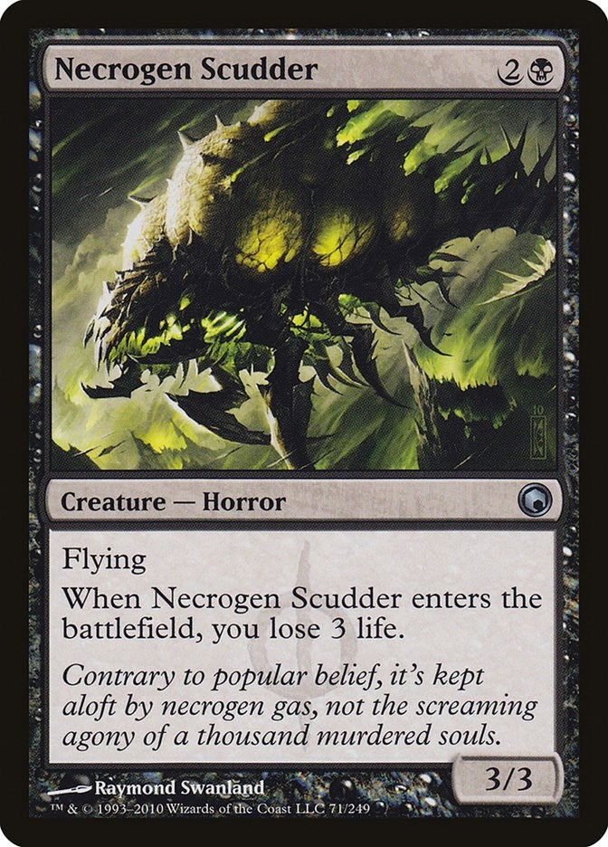 Image for Necrogen Scudder (71) [Scars of Mirrodin] - Magic: The Gathering