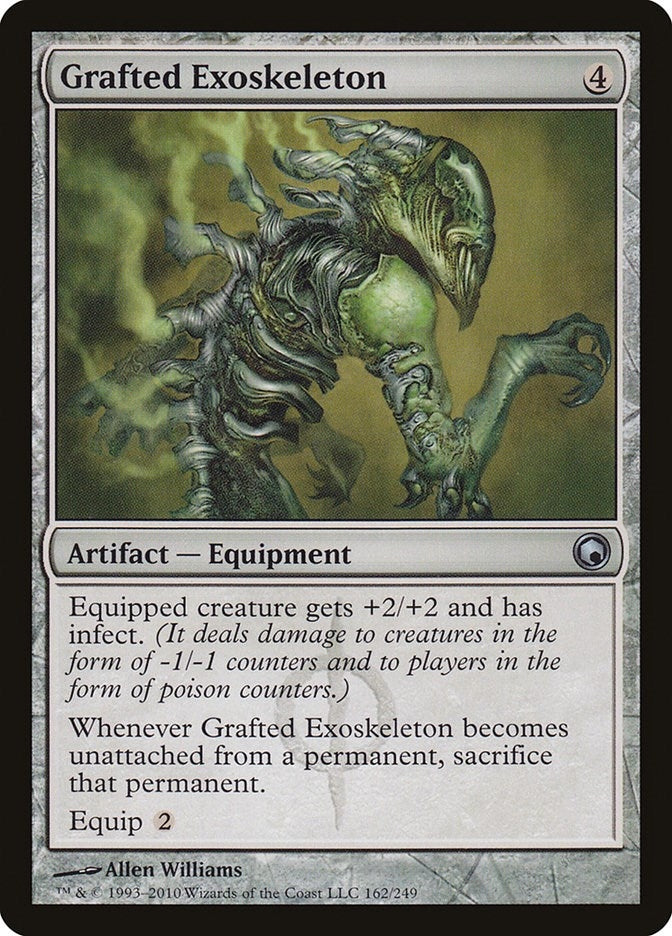 Image for Grafted Exoskeleton (162) [Scars of Mirrodin] - Magic: The Gathering