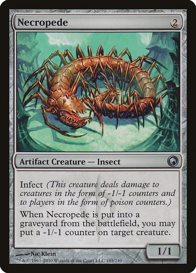 Image for Necropede (185) [Scars of Mirrodin] - Magic: The Gathering