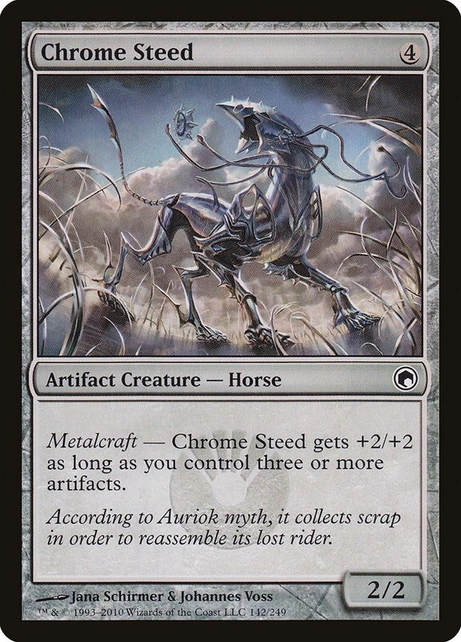 Image for Chrome Steed (142) [Scars of Mirrodin] - Magic: The Gathering