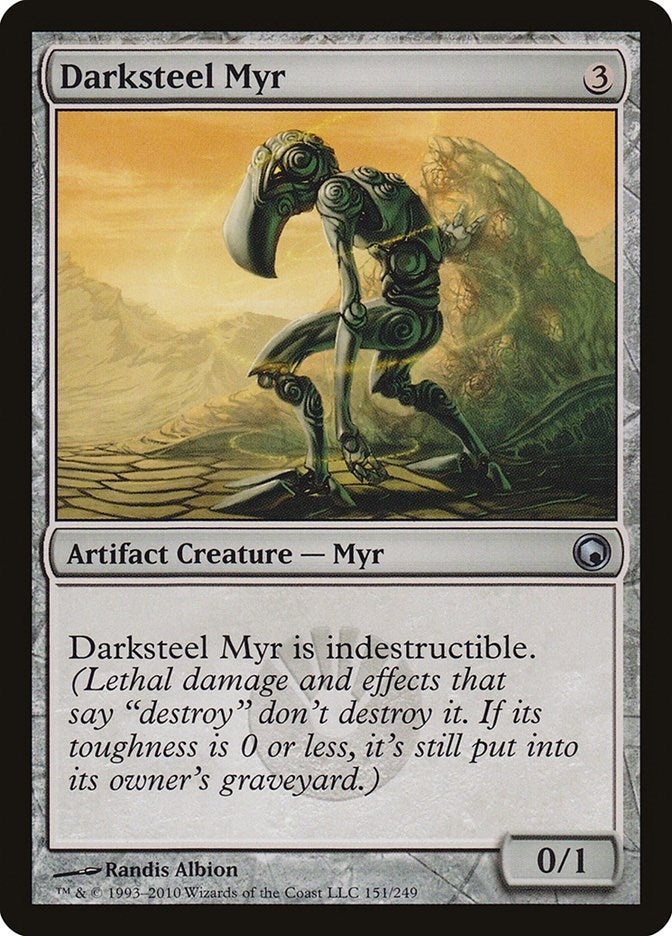 Image for Darksteel Myr (151) [Scars of Mirrodin] - Magic: The Gathering
