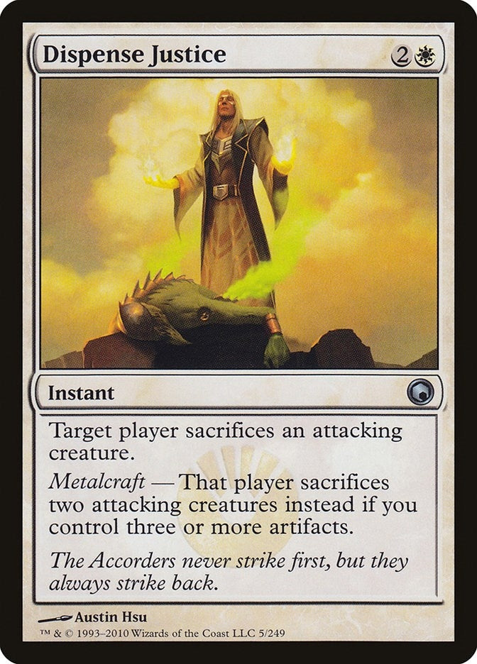Image for Dispense Justice (5) [Scars of Mirrodin] - Magic: The Gathering