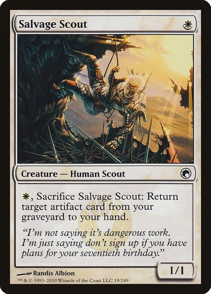Image for Salvage Scout (19) [Scars of Mirrodin] - Magic: The Gathering