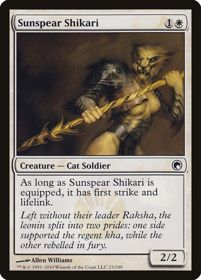 Image for Sunspear Shikari (23) [Scars of Mirrodin] - Magic: The Gathering