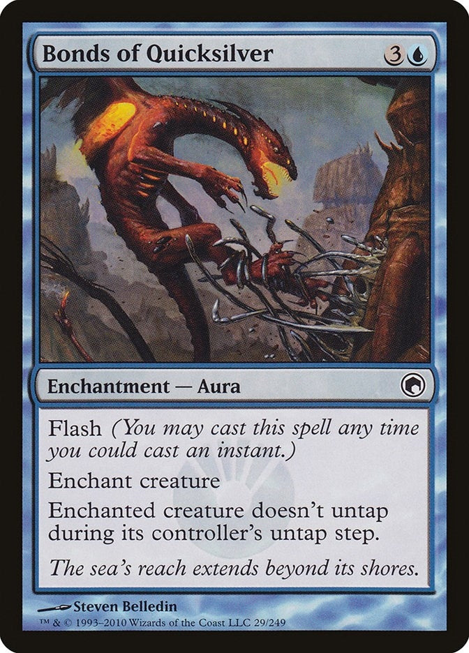 Image for Bonds of Quicksilver (29) [Scars of Mirrodin] - Magic: The Gathering