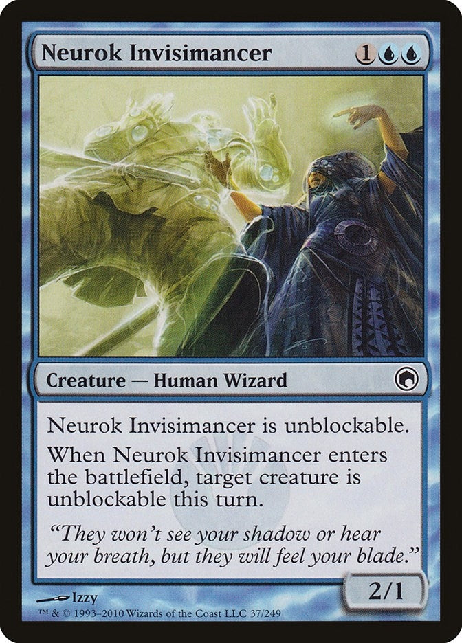 Image for Neurok Invisimancer (37) [Scars of Mirrodin] - Magic: The Gathering