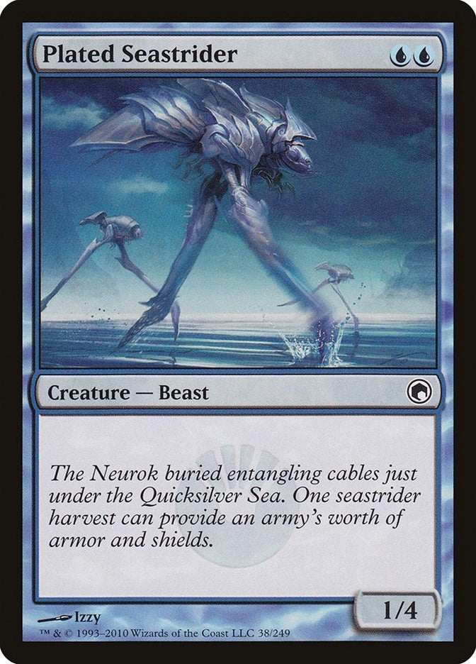 Image for Plated Seastrider (38) [Scars of Mirrodin] - Magic: The Gathering