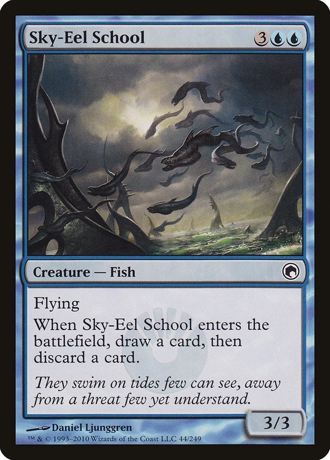 Image for Sky-Eel School (44) [Scars of Mirrodin] - Magic: The Gathering