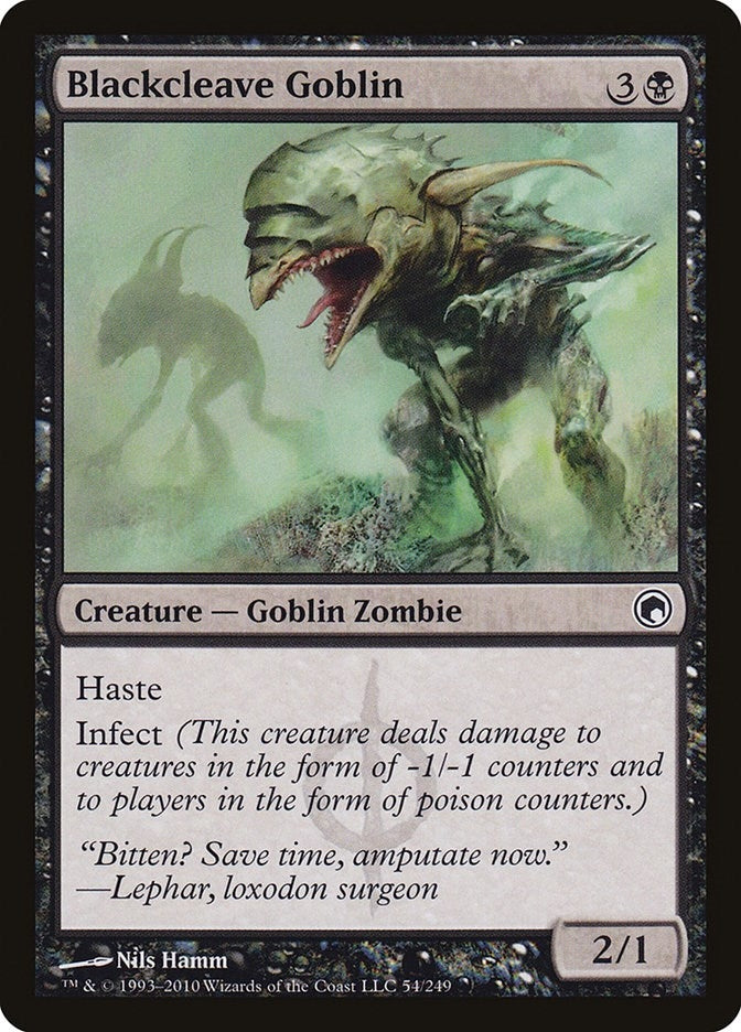Image for Blackcleave Goblin (54) [Scars of Mirrodin] - Magic: The Gathering