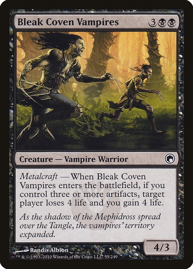 Image for Bleak Coven Vampires (55) [Scars of Mirrodin] - Magic: The Gathering