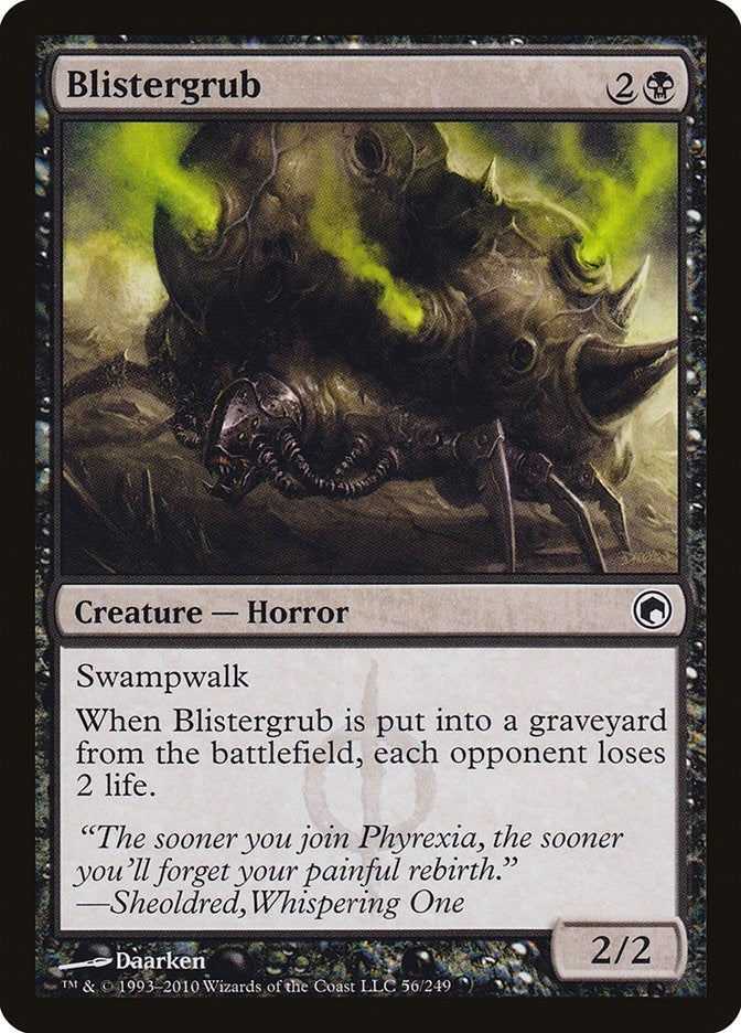 Image for Blistergrub (56) [Scars of Mirrodin] - Magic: The Gathering