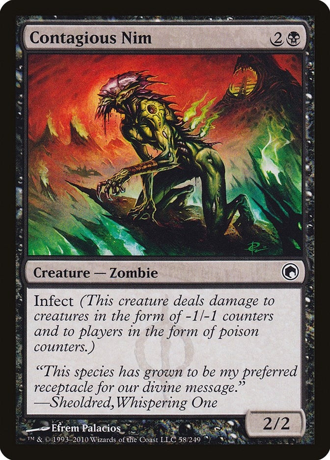 Image for Contagious Nim (58) [Scars of Mirrodin] - Magic: The Gathering