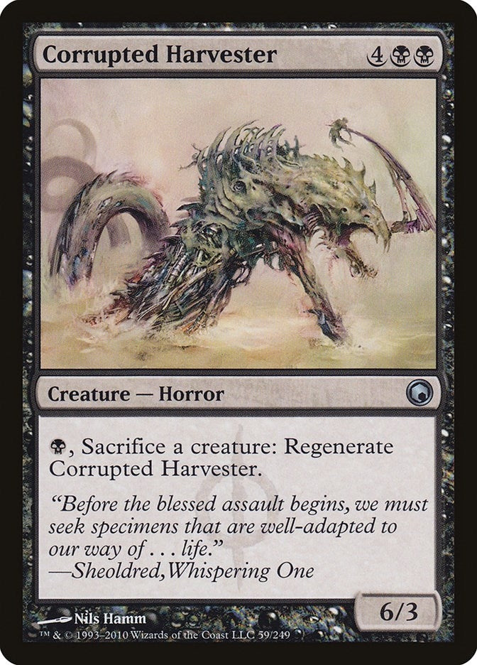 Image for Corrupted Harvester (59) [Scars of Mirrodin] - Magic: The Gathering